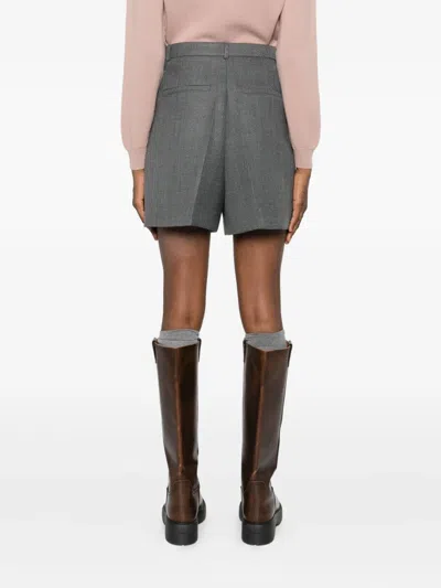 Herskind Reggy Mid Waist Shorts In Gray
