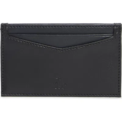Original Penguin 'v' Shaped Card Case In Black