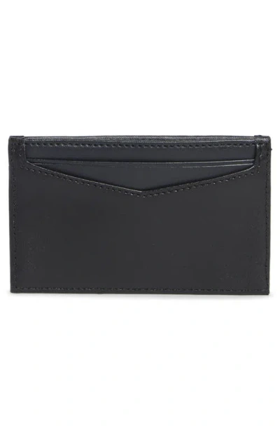 Original Penguin 'v' Shaped Card Case In Black