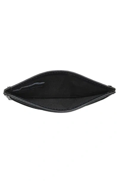 Original Penguin 'v' Shaped Card Case In Black