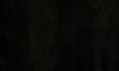 Honeydew Cozy Velour Top & Joggers Pajamas In Black