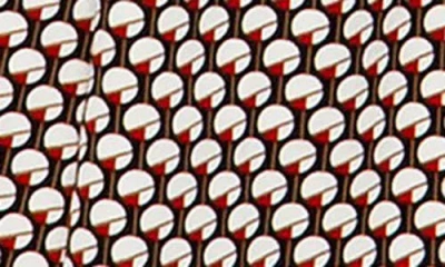 Melloday Tiered Long Sleeve Shirtdress In Brown