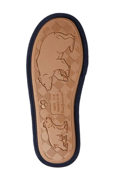 Dearfoams Carson Grandbear Faux Shearling Slipper In Multi