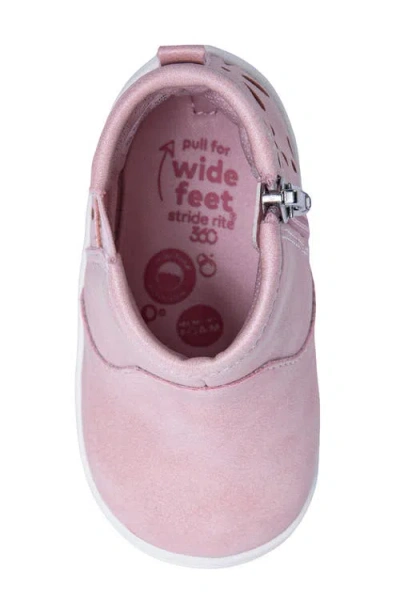 Stride Rite Bethany Bootie In Pink