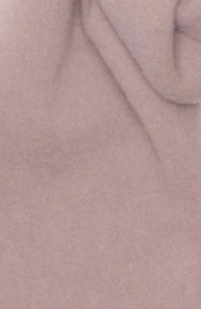 Nordstrom Solid Wool & Alpaca Blend Fringe Scarf In Brown