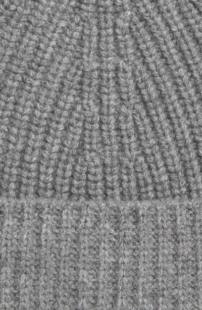 Vince Cashmere Shaker Stitch Knit Hat In Brown