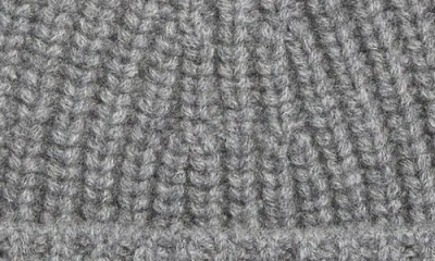 Vince Cashmere Shaker Stitch Knit Hat In Brown