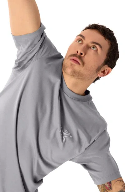 Arc'teryx Kragg Logo Cotton Graphic T-shirt In Gray