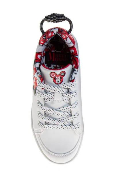 Josmo Kids' Minnie Mouse Sneaker In White