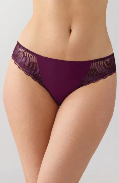 Wacoal La Femme Bikini In Burgundy