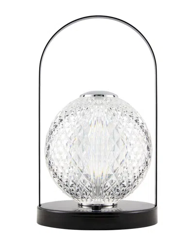 Surya Nolan Accent Table Lamp In Transparent