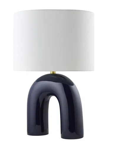 Surya Conju Accent Table Lamp In Blue