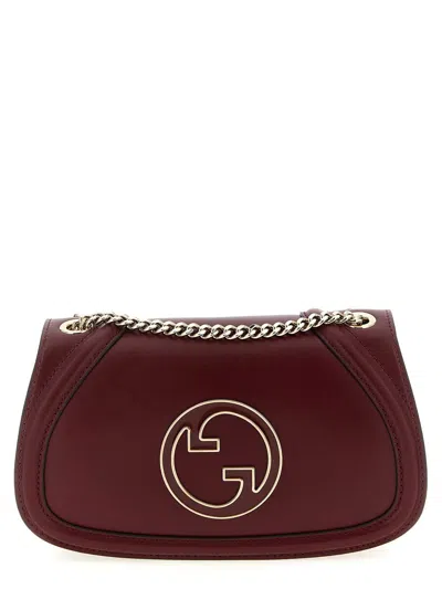 Gucci Blondie Medium Shoulder Bag In Red