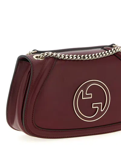 Gucci Blondie Medium Shoulder Bag In Red
