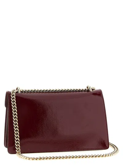 Gucci Womens Rosso Ancora Dionysus Chain-strap Leather Shoulder Bag In Red