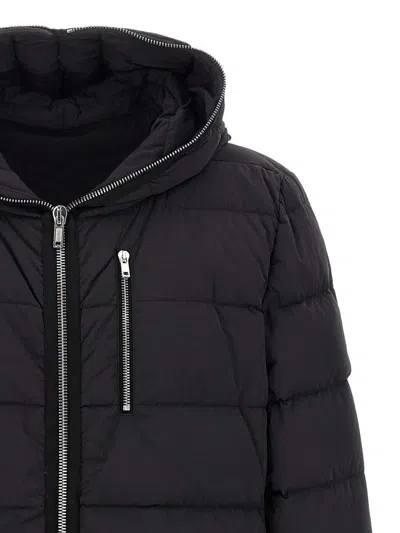 Rick Owens Mens Black Gimp Padded Shell-down Jacket In Black