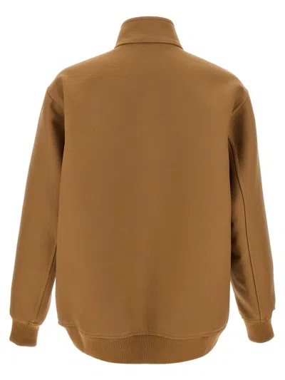 Gucci Wool Jacket Puffer Jackets Brown In Brown