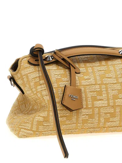 Fendi Medium Handbag "by The Way Soft" In Yellow