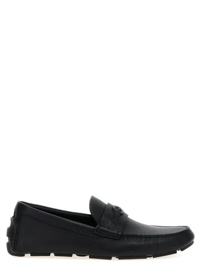 Gucci Men Driver Loafers In Black