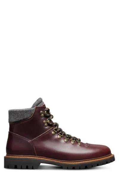 Allen Edmonds Whistler Waterproof Hiker Boot In Burgundy