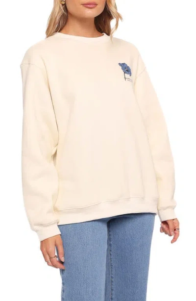 Petal And Pup Petal & Pup Flower Market Graphic Sweatshirt In Neutral