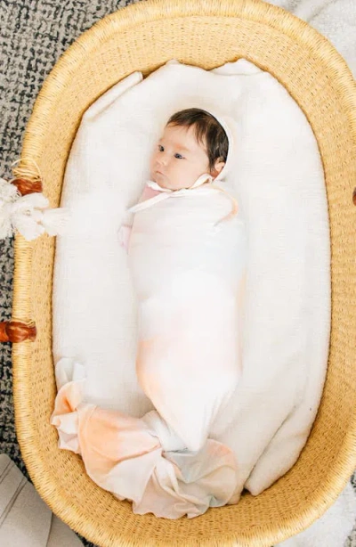 Copper Pearl Boone Swaddle Blanket In Multi