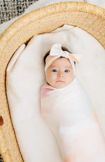 Copper Pearl Boone Swaddle Blanket In Multi