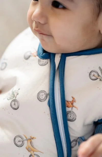 Copper Pearl Montana Wearable Blanket In Blue