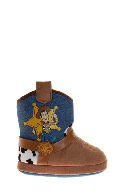 Josmo Kids' Disney Pixar Toy Story Slipper In Brown