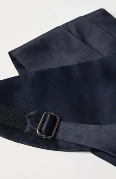 Brunello Cucinelli Cummerbund In Black