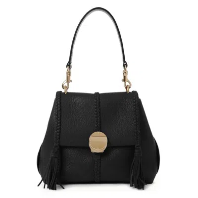 Chloé Chloe Small Penelope Shoulder Bag In Black