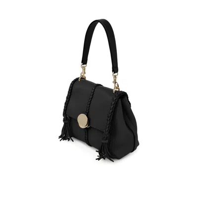 Chloé Chloe Small Penelope Shoulder Bag In Black