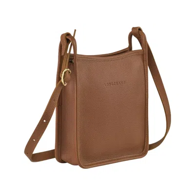Longchamp Le Foulonne Crossbody Bag S Caramel In Brown