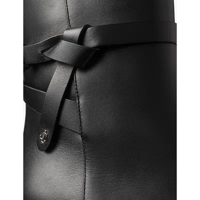 Jimmy Choo Lawton Ankle Boot 65 In Black