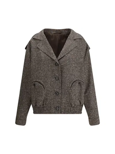 Blazé Milano Charlie Bomber In Brown