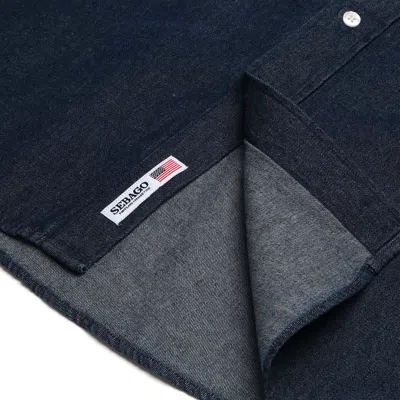 Sebago Denim Shirt In Blue