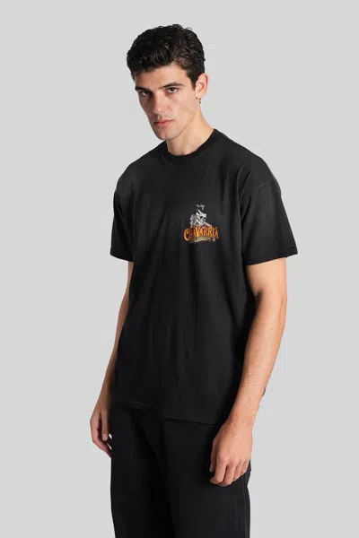 Willy Chavarria Chavarria Pomade Easy Logo-print Cotton-jersey T-shirt In Black