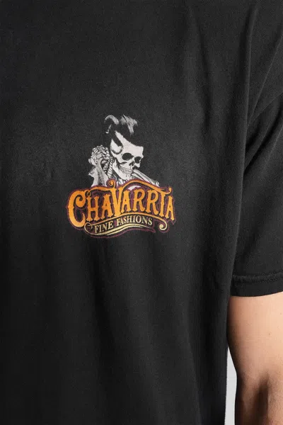 Willy Chavarria Chavarria Pomade Easy Logo-print Cotton-jersey T-shirt In Black