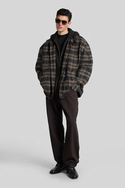 Willy Chavarria Bad Boy Jean Jeans In Brown Cotton In Brown