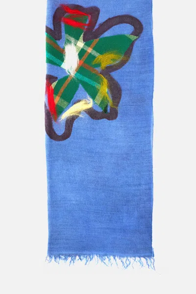 Exquisite J Scarf In Blue