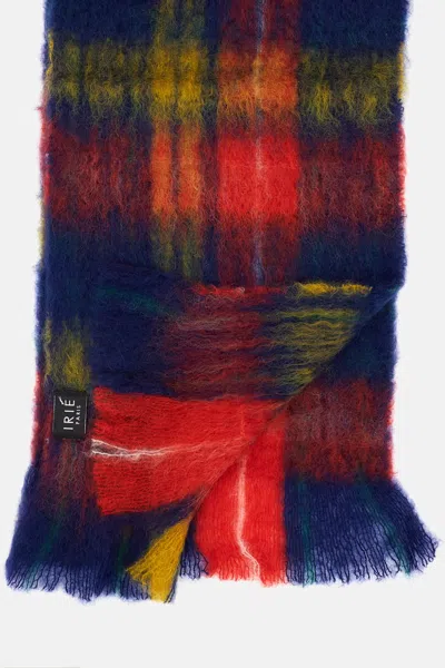 Irie Plaid Scarf In Multi
