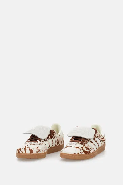 Adidas Originals Samba Lt Leather Sneakers In Animal Print