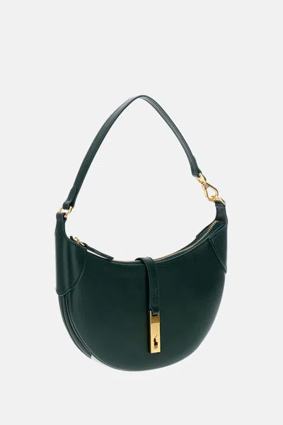 Polo Ralph Lauren Shoulder Bag Small In Green