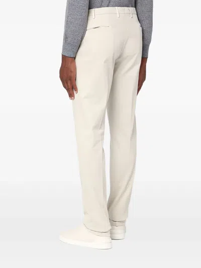 Biagio Santaniello Belt-loops Trousers In Neutral