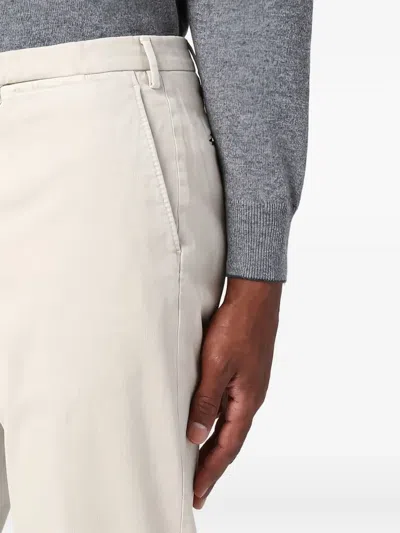 Biagio Santaniello Belt-loops Trousers In Neutral