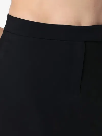 Calvin Klein Tailored Pencil Skirt With High Waist And Slit In Black