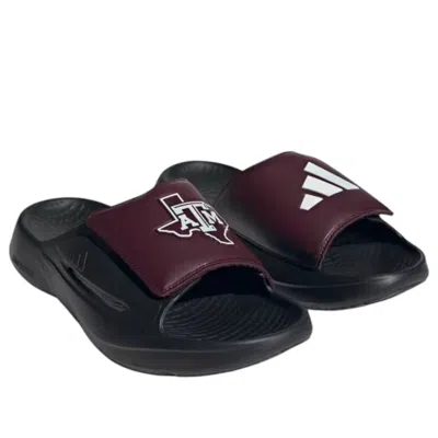 Adidas Originals Adidas X Ncaa Lightblaze Slide 'texas A&m Aggies' In Brown