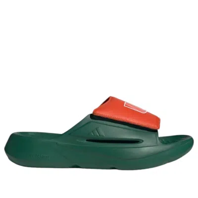 Adidas Originals Adidas X Ncaa Lightblaze Slide 'miami Hurricanes' In Multi