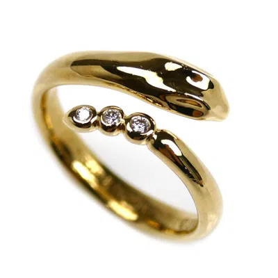 Pre-owned Tiffany & Co Yellow Gold (18k) Band Ring () In Multi