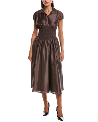 Hutch Trevy Maxi Dress In Brown